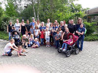 Alleinerziehende auf Tour zum Zoo in Münster