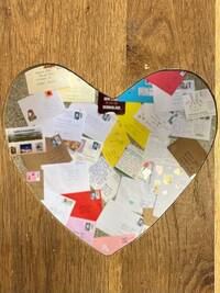 180 Kartengrüße bei "Aktion Post mit Herz"